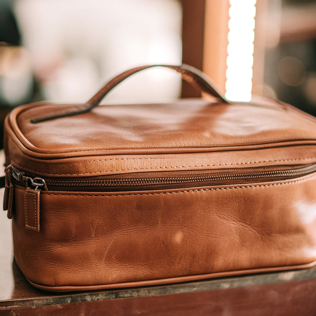 Skórzane kosmetyczki męskie – elegancja, która zaczyna się od detali
