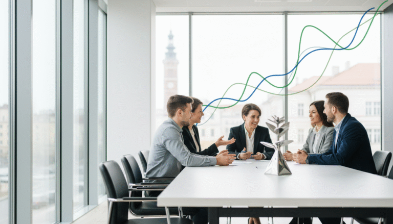 Zespół ekspertów agencji marketingowej Mayko w Białymstoku analizujący statystyki kampanii reklamowej na rok 2026